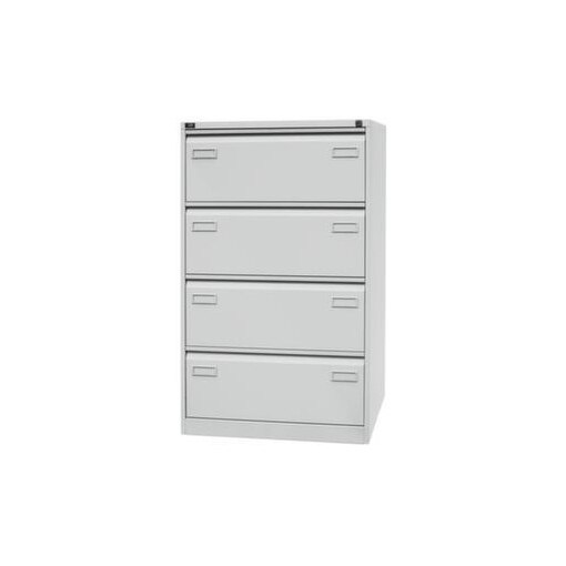 Hängeregistraturschrank, HxBxT 1321x800x622mm, 4 HR-Auszüge, zweibahnig