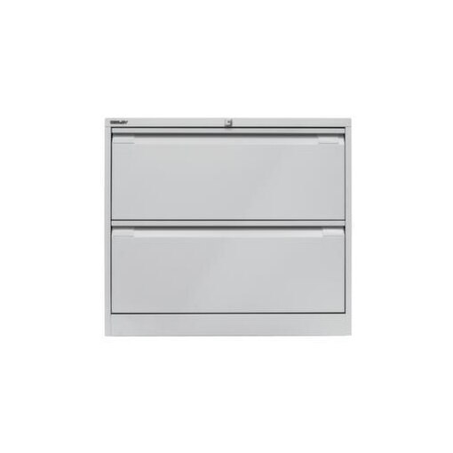 Hängeregistraturschrank, HxBxT 711x800x622mm, 2 HR-Auszüge, zweibahnig