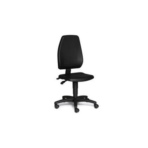 Arbeitsdrehstuhl, Sitz PU-Schaum schwarz, Sitz HxBxT 440-620x440x410mm