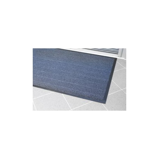 Schmutzfangmatte,HxLxB 7x1500x900mm,PP,Velours-Oberfläche,schwarz/blau