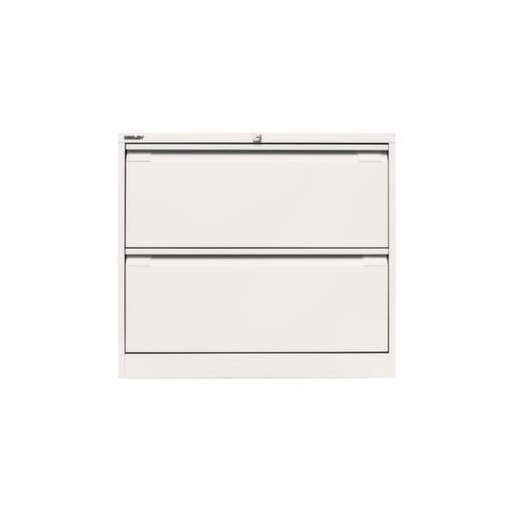 Hängeregistraturschrank, HxBxT 711x800x622mm, 2 HR-Auszüge, zweibahnig