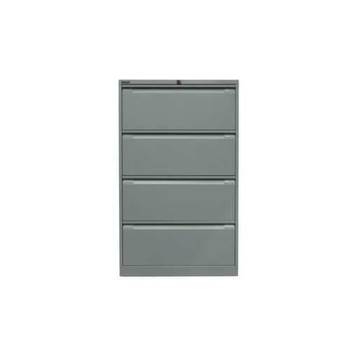 Hängeregistraturschrank, HxBxT 1321x800x622mm, 4 HR-Auszüge, zweibahnig