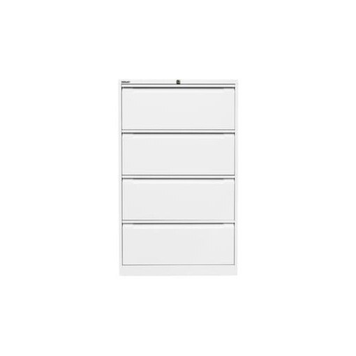 Hängeregistraturschrank, HxBxT 1321x800x622mm, 4 HR-Auszüge, zweibahnig