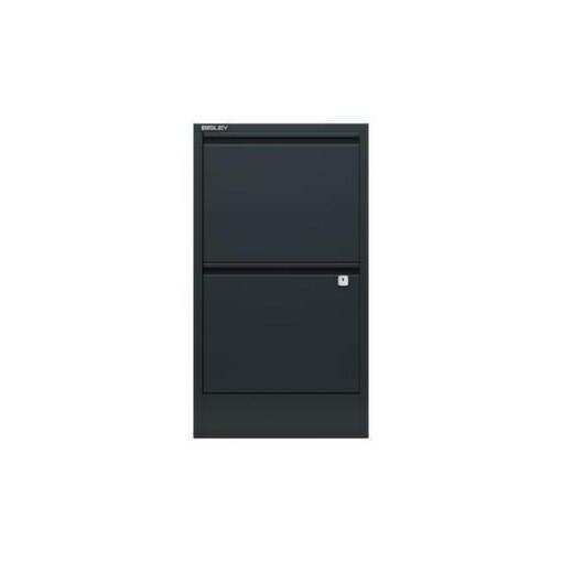 Hängeregistraturschrank,HxBxT 672x413x400mm,2 HR-Auszüge,Korpus anthrazit