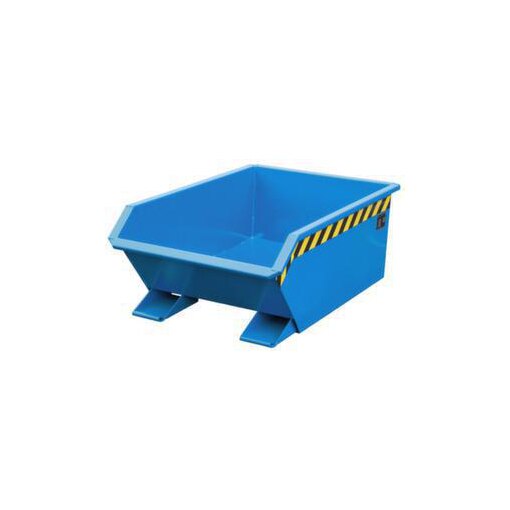 Mini-Kippbehälter, HxLxB 450x1385x780mm, 0, 27m³, Tragl. 1000kg, RAL5012