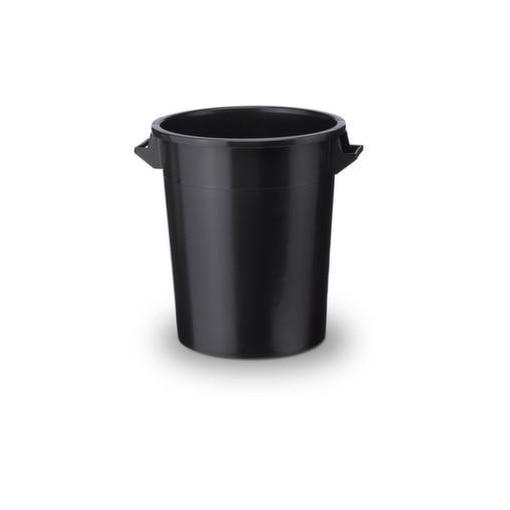 Tonne, HxØ 570x480mm, 75l, HDPE, schwarz