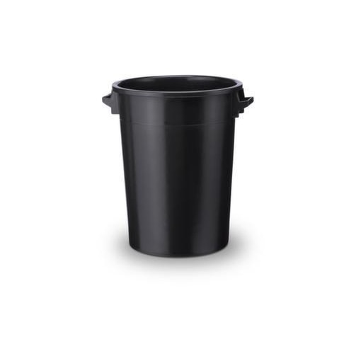 Tonne, HxØ 670x520mm, 100l, HDPE, schwarz