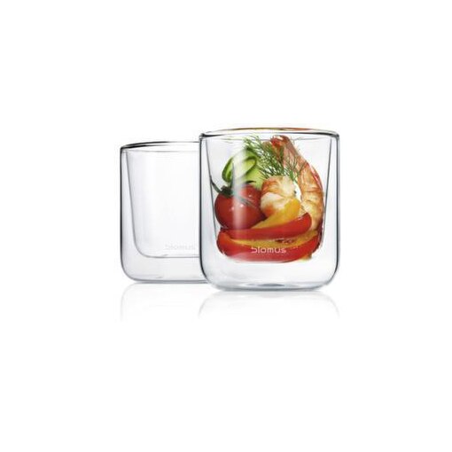 Kaffeetassen-Set, 2 Gläser, Thermoglas, 200ml je Tasse