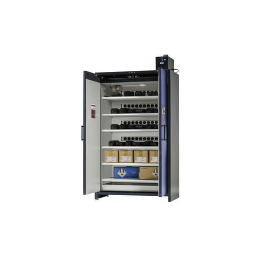 Lithium-Ionen Ladeschrank,Typ 90,HxBxT 2224x1193x615mm,Doppel-Flügeltür