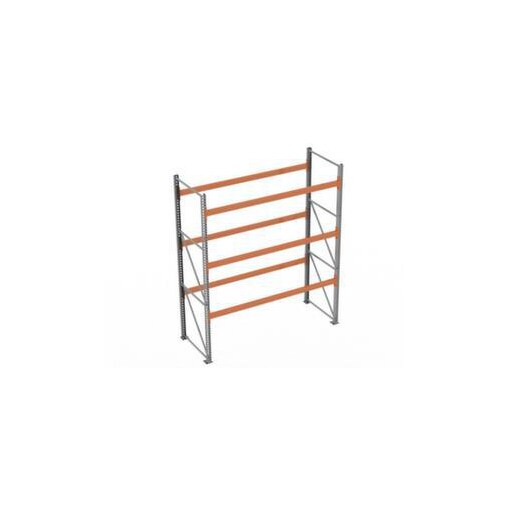 Palettenregal,Grundfeld,HxBxT 3300x2870x1100mm,Fachl. 2380kg,3xTraversen