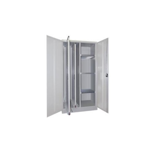 Vertikalschrank, HxBxT 1950x1000x600mm, Doppel-Flügeltür, 3 Ebene(n)