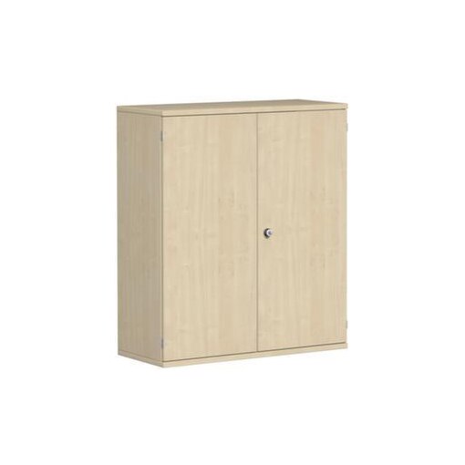 Büroschrank,HxBxT 1150x1000x430mm,Dekor Korpus Ahorn,Dekor Front Ahorn