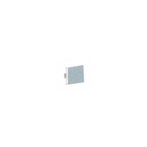 Schallabsorbierende Stellwand, HxBxT 1200x1000x41mm, Wand Stoff, grau