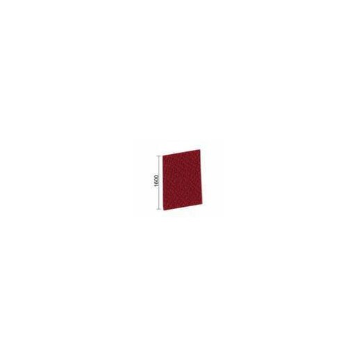 Trennwand, f. Büro-Trennwand, Textil, HxB 1600x1600mm, Wand Stoff, rot