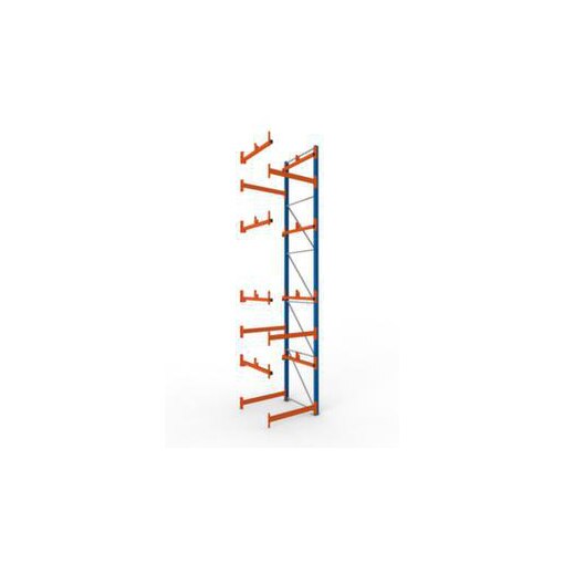 Kabeltrommelregal,MULTIPAL,Anbaufeld,HxBxT 5500x1185x1100mm,4xAuflage