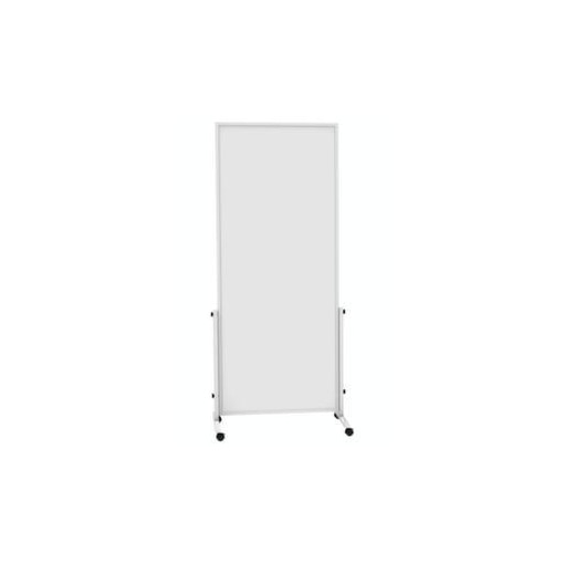 Mobiles Whiteboard,H 1894mm,Tafel HxB 1800x750mm,kunststoffbeschichtet