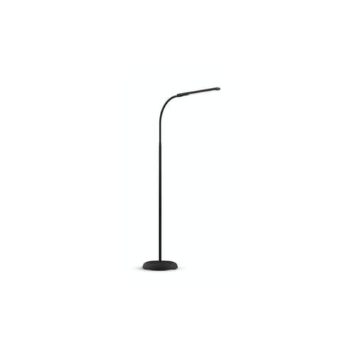 LED-Stehleuchte,32xLED,warmweiß,E,dimmbar,H 1263mm,Metall/Alu,schwarz