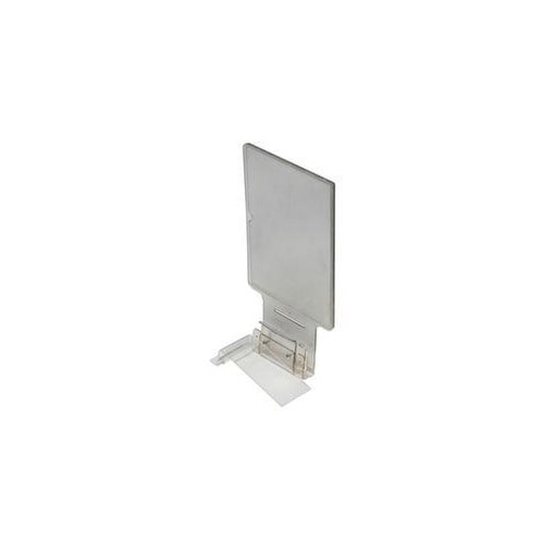 vertikales Anzeigedisplay transparent