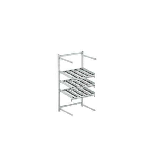 ESD-Kanbanregal, Anbaufeld hinten, HxBxT 1860x933x735mm, Feldl. 700kg