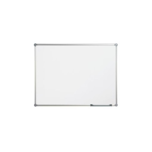 Whiteboard, HxB 1200x2400mm, kunststoffbeschichtet, magnethaftend, Stahl