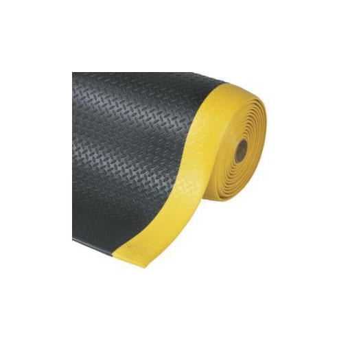 Anti-Ermüdungsmatte, Meterware, HxB 12, 7x1220mm, Vinyl, geriffelt