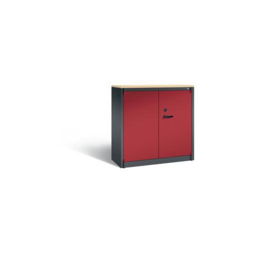 Büro-Sicherheitsschrank,HxBxT 1226x1200x500mm,2 Ebene(n)