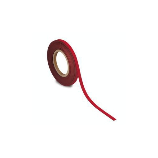 Kennzeichnungsband, magnethaftend, LxB 10m x 10mm, Stärke 1mm, rot