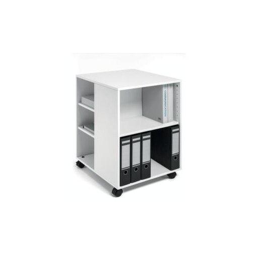 Beistellschrank, HxBxT 748x528x592mm, weiß, 6 Ebene(n), 2 OH