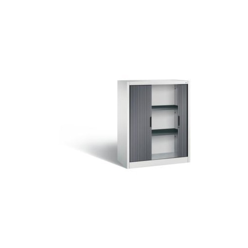 Querrollladenschrank, HxBxT 1230x1000x420mm, 3 OH, Rolladen RAL7021