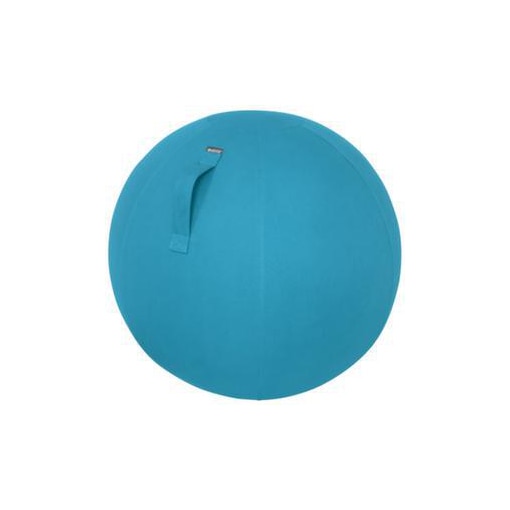 Sitzball, Sitz PVC, Sitz Stoff blau