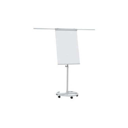 Mobiles Flipchart, H 1800-2200mm, Tafel HxB 1050x680mm, lackiert