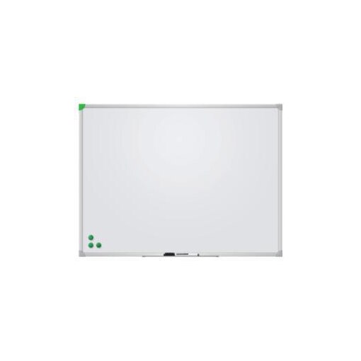 Whiteboard, HxB 1200x1800mm, Hoch-/Querformat, emailliert, magnethaftend