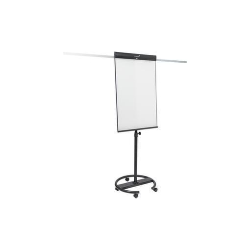 Mobiles Flipchart,HxBxT 1750-2050x635x635mm,Tafel HxB 1050x680mm,lackiert