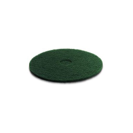 Pad, f. Einscheiben-Reinigungsm., 5 Pads, mittelhart, Ø 432mm, grün