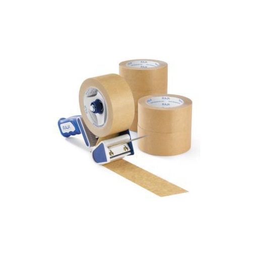 Packband-Set, Abroller, 6 Rollen Papier-Packband