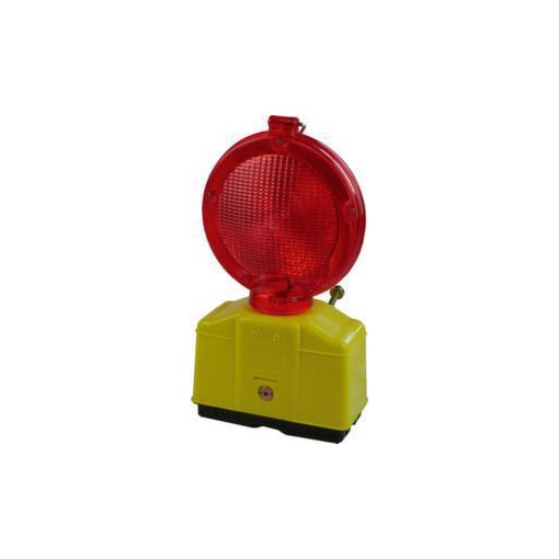 Warnleuchte,LED,rot,HxBxT 380x190x175mm,Ø 180mm,m. Dämmerungsautomatik