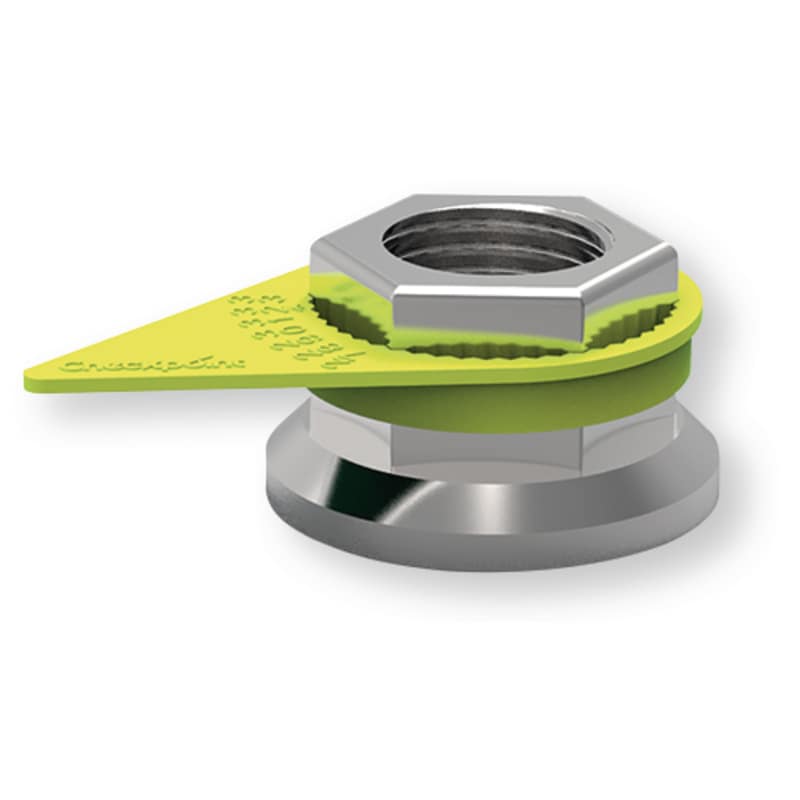 Indicateurs de desserrage pour écrous de roues, jaune néon Berner® Indicateurs de desserrage pour écrous de roues, jaune néon Berner®