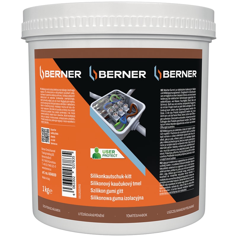 Gel d'étanchéité silicone, vente pour professionnels Berner® — free download