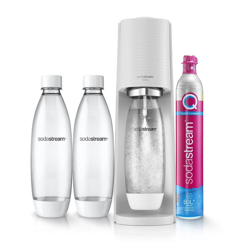 Saturator SODASTREAM Terra z 3 butelkami

