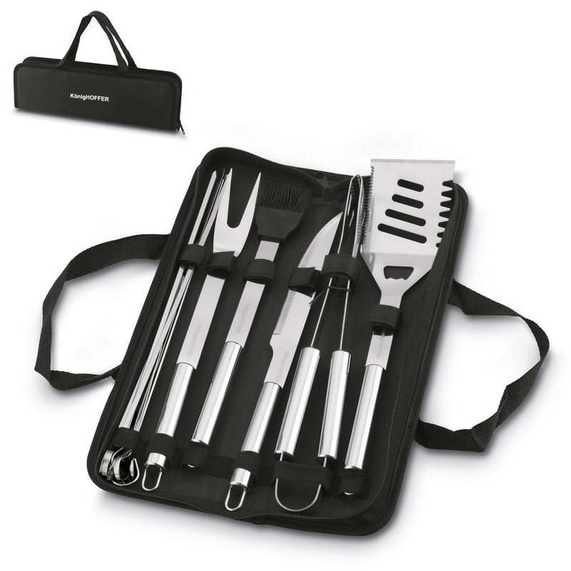 Przybory do grillowania, 12 elementów




