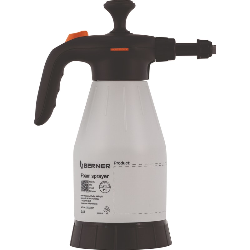 Purkštuvas putoms 15L