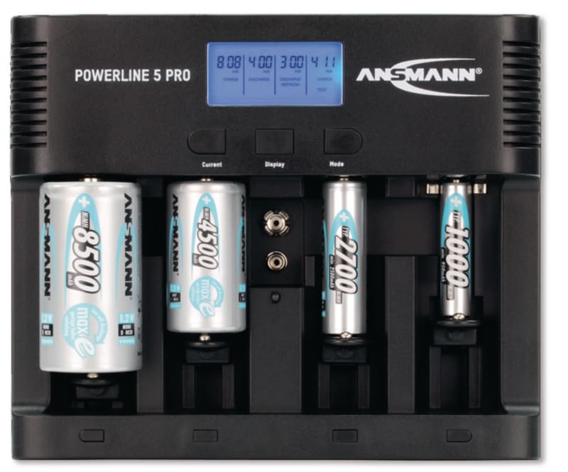 AkkuLadegerät, für wiederaufladbare Batterien Berner®