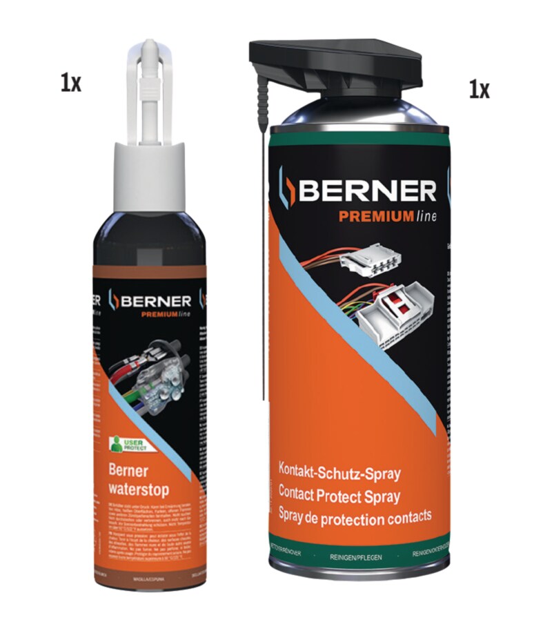 Berner Water Protection Kit, Aérosol Protection contact et joint d ...