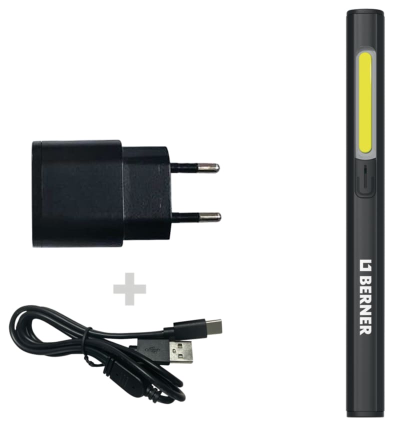 Set Alu Pen Light Slim TC, komplett , LED Berner®